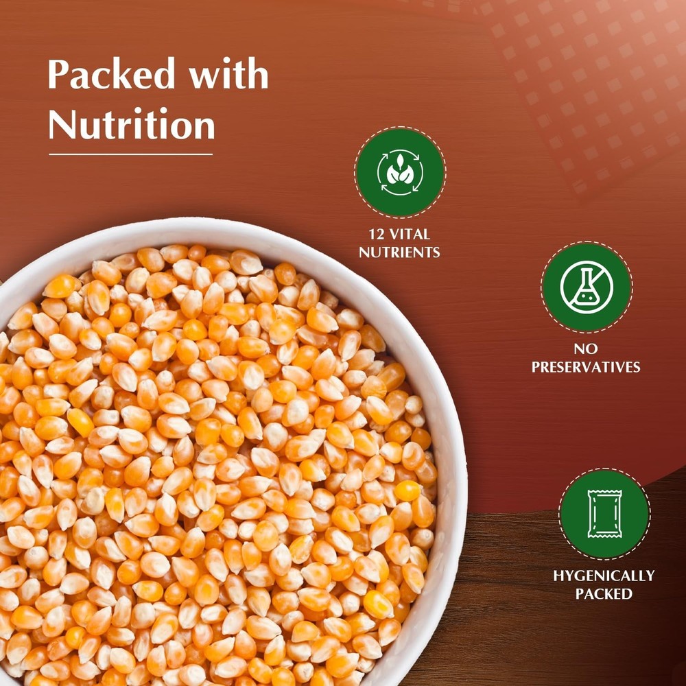 Patil Foods Popcorn Kernels – Indian Dried Corn for Popping