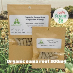 Organic Suma Root (Pfaffia paniculata) vegetarian capsules 500mg pure , zero