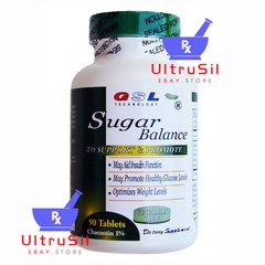 3 BOTTLEs GSL Technology Sugar Balance Diabetic Supplement 90 Tablets/Bottle NEW