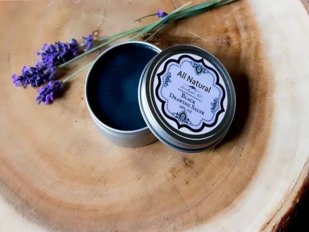 Black Draw Salve ~ Bites, Boils, Cysts, Infections, Slivers~ All Natural