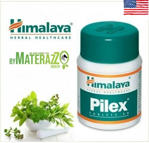 PILEX BIO HERBS EXP.2027 Himalaya Exp.08/2025 USA OFFICIAL Hemorrhoids Care New