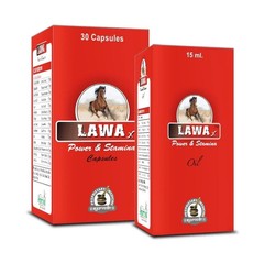 Delay Premature Ejaculation To Improve Vitality Lawax 60 Capsules + Lawax 3 Oil