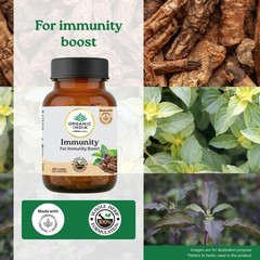 Organic India Immunity 60 Veg Capsules Ayurvedic Herbal Wellness 10 Pack