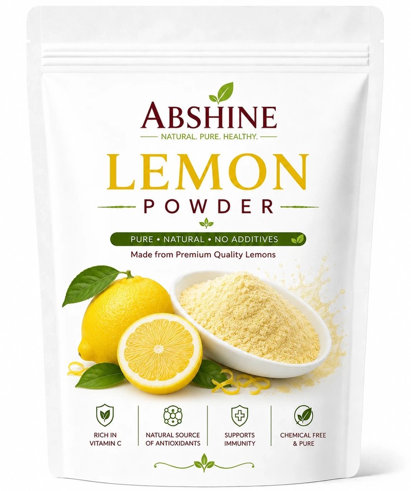 Organic Pure Lemon Powder | Natural Vitamin C Detox Superfood