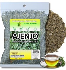 Ajenjo Herbal Tea – 4 oz (113g) – 100% Natural Mexican Herb – Wildcrafted Wormwo