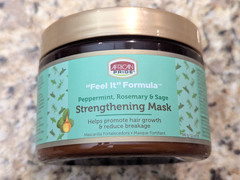 African Pride Feel It Formula Strengthening Mask Hair Treatment 12 oz exp: 09/27