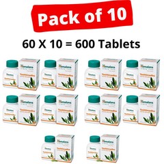 10 x Himalaya Yashtimadhu 600 Tabs Best Relieves Acidity Pure Herbal Exp 2028