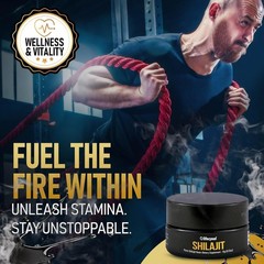 Lifecykel Pure Shilajit Resin – 15g | Wild-Harvested, Mineral-Rich Shilajit Supp