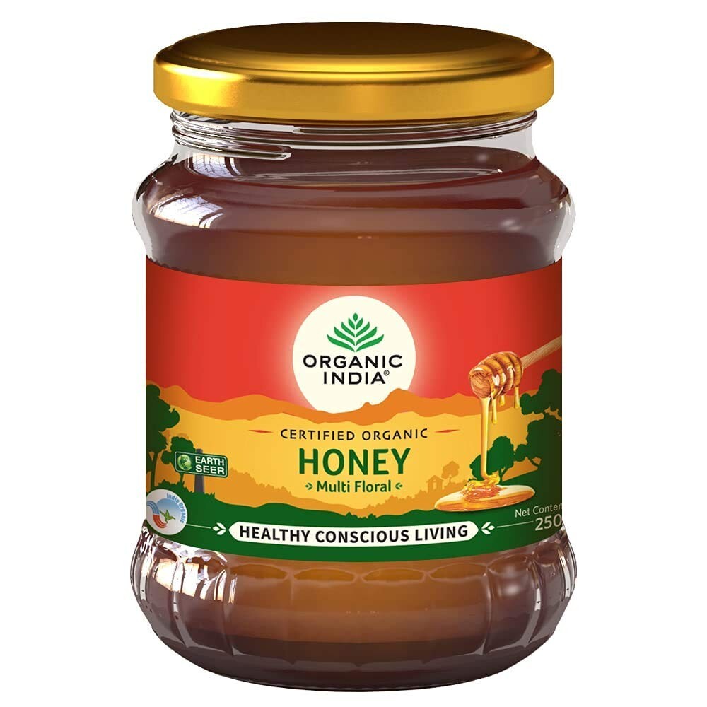 Energy Support Mens Organic India Wild For Honey 8 oz 100% Netural