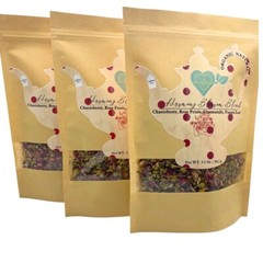 Balancing Herb Blend Chasteberry, Rose, Papaya Leaf Tea Loose Herb Infuse 3.5 oz