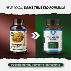 TrueMed Fenugreek Non-GMO & Gluten Free Extract Seed Supports Supplement 90 Cap