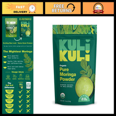 Organic Moringa Oleifera Leaf Powder – 100% Pure, Non-GMO, Smoothie & Tea Boost