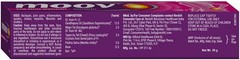 Moov Fast Relief Cream 50g Suitable for Back, Muscle, Joint, Knee 100% Ayurvedic
