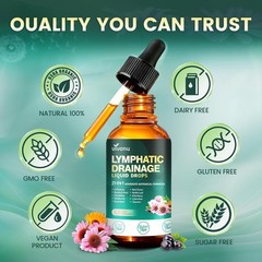 21 in 1 Lymphatic Drainage Supplements Drops Natural Immune System Support 2