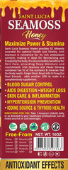 Organic Saint Lucia Sea Moss Honey By Al-Riyan, Power & Stamina, Super Cell Food