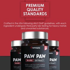 Paw Paw Bark 20:1 Extract 120 Capsules