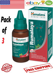 Himalaya Rumalaya Liniment Natural For Joint Pain & Swelling 60 ML – Pack of 3
