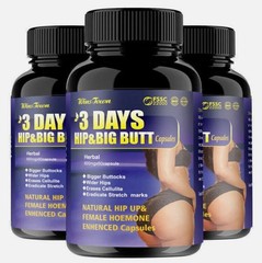 HIP Bottles 3 Days 1/2/3 & BIG BUTT Capsules UK 2025 HOT–