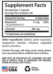 mental health – L-TYROSINE 500MG – tyrosine 500mg 1B
