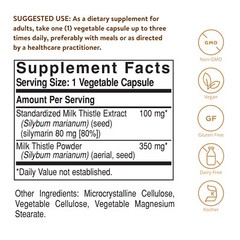 Solgar Milk Thistle 100 Vegetable Capsules