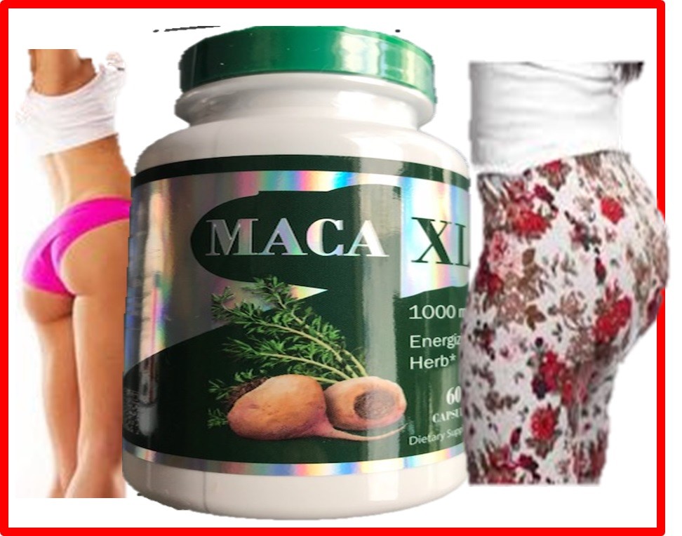 MacaXl Capsules Original Pill super maca Shape Buttocks Bigger Butt Booty Shaper