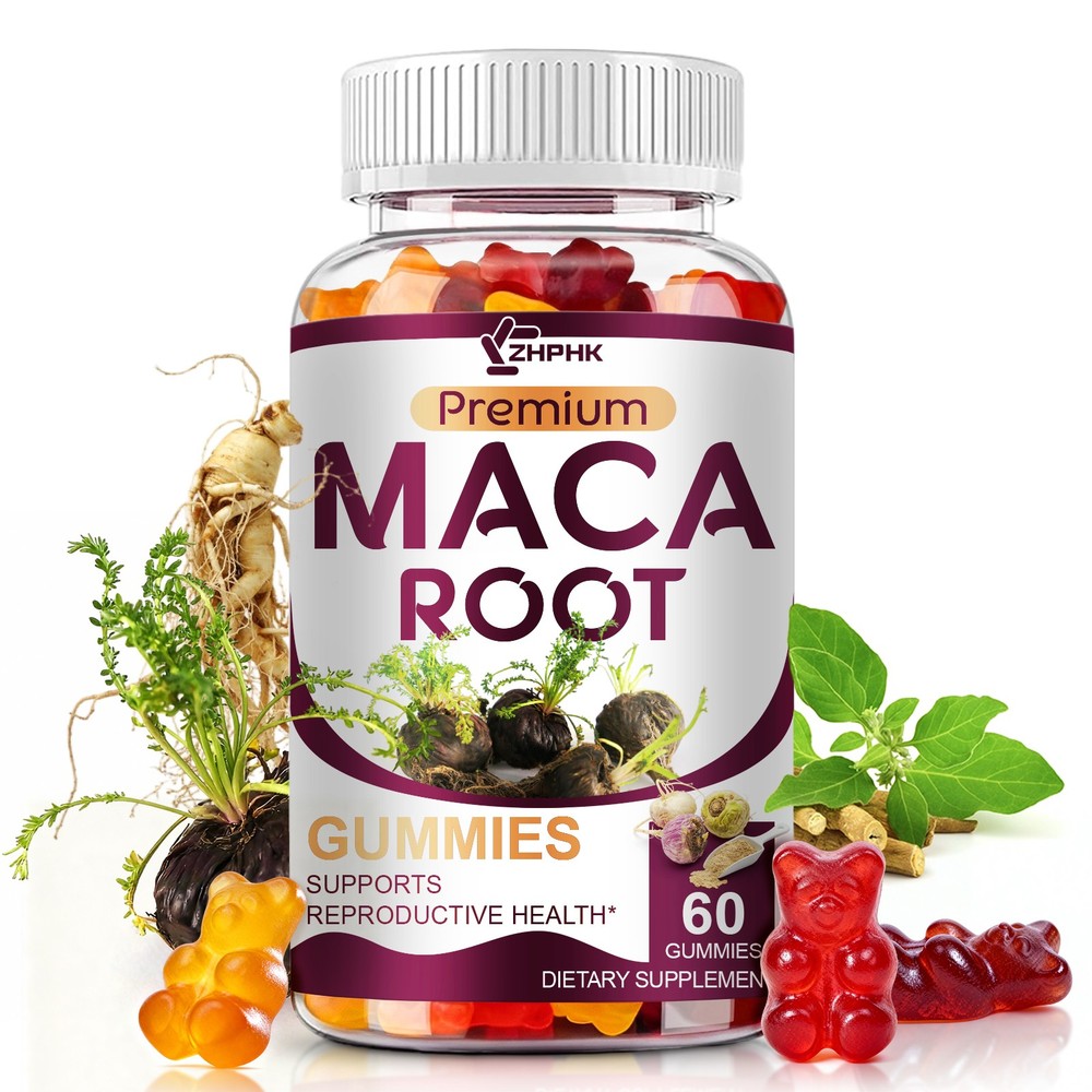 Maca Ultra Peak XL Gummy Advanced Male Support Vital Boost Supplement 60 Gummies