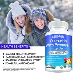 Quercetin bromelain capsules for high-intensity training Build up resistance
