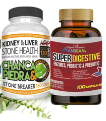 Colon, Kidney, Liver ,pancreas vitamin support super digestive 240 pills total