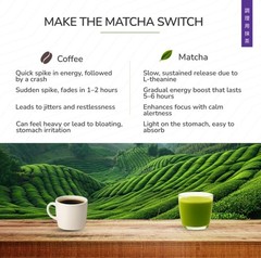 Japanese Style Matcha Powder | Premium Green Tea | 100% Pure & Natural