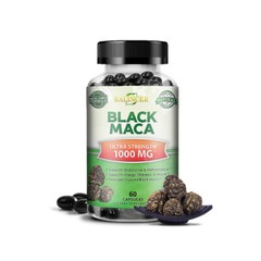 Black Maca 1000mg Capsules – Super Powerful Sexual Health Performance Booster