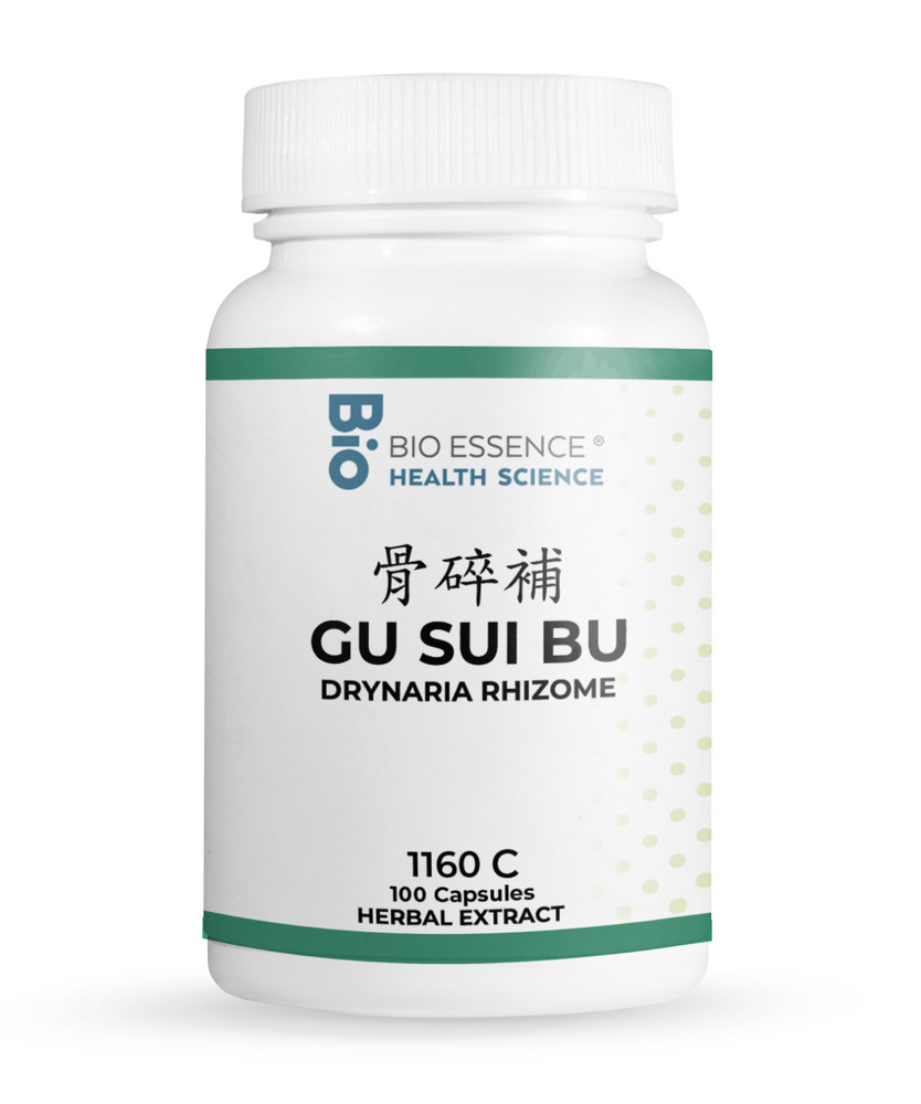 1160C Gu Sui Bu, Drynaria Rhizome (Raw), 100 Capsules/bottles, 2 bottles