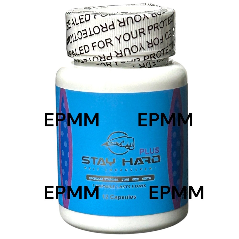 Stay Hard Plus Fast Acting Male Performance 12 Pills