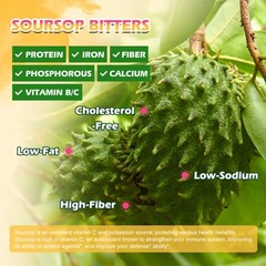 Soursop Graviola Liquid Drop + Sea Moss Balck Seed oil for Regeneration Immune