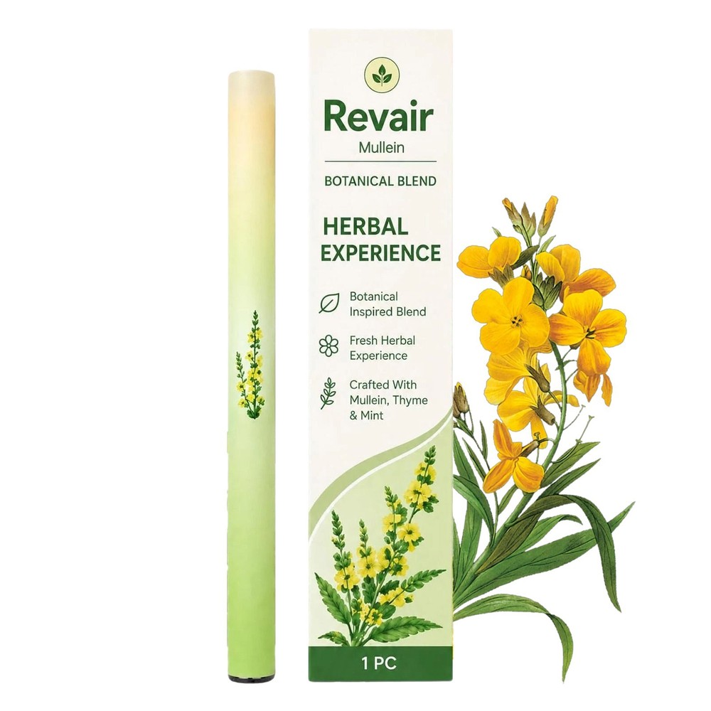 Revair Natural Mullein Botanical Fragrance Stick Thyme Mint Plant Aroma Stick