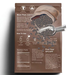 Mushroom Blend Coffee Powder 200g Lion s Mane Reishi Cordyceps Coffee Substitut