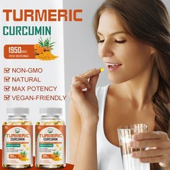 TURMERIC CURCUMIN 240 CAPSULES EXTRACT TUMERIC BLACK PEPPER ANTIOXIDANT BEST