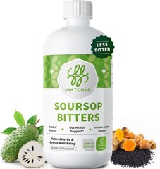 Soursop Living Bitters (Herboganic) 100% Natural 16 oz