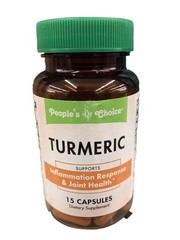 Peoples Choice Turmeric 200mg 15 Capsules