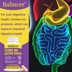 Systemic & Digestive Enzymes Digestive Immune Health 30/60/120 Capsules