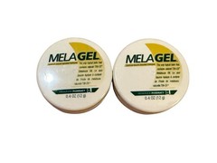 (2) Melaleuca MelaGel Topical Balm – Disk 0.4 oz Soothing Moisturizing Balm
