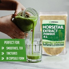 Organic Horsetail Extract Powder – High Silica Content