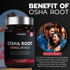 Osha Root Extract 120 Capsules 1000 mg
