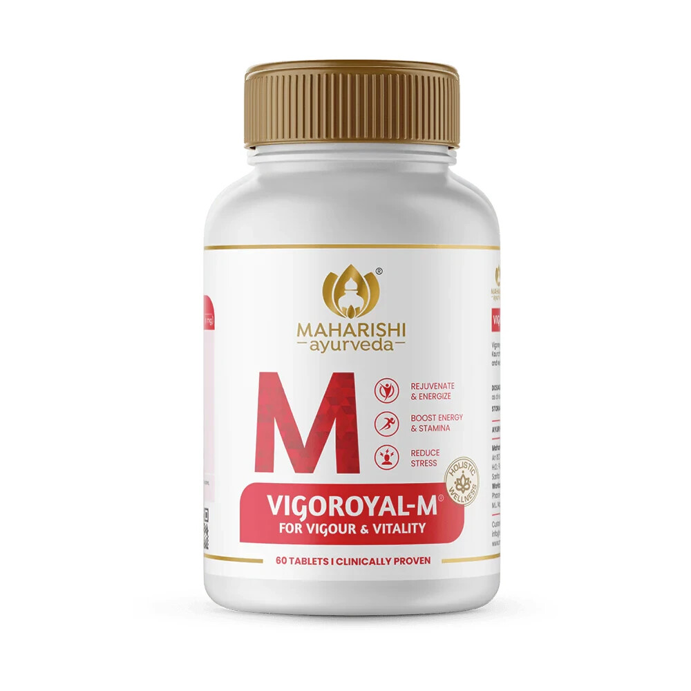 Maharishi Vigoroyal-M – For Strength, Stamina, And Vigor 60 tabs free shipping