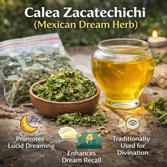 Calea Zacatechichi (Mexican Dream Herb) | Natural Dried Herbal Leaves 100g |Tea
