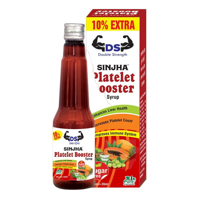 Sinjha Platelet Booster Syrup Sugar Free 200ml