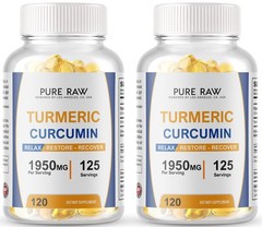 240 Softgels TURMERIC 95% CURCUMIN EXTRACT TUMERIC BLACK PEPPER ANTIOXIDANT BEST