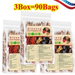 red date kidney health, Kidney tea ,liver tea , 30pcs Ginseng six treasure tea