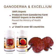 1 Set ( 1 Bottle Gano Excel Excellium 30’s + 1 Bottle Ganoderma Lucidum 30’s)