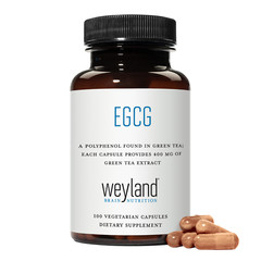 Green Tea Extract ECGC 400mg 100 Vegetarian Capsules