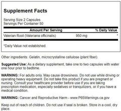 Swanson Valerian Root – Herbal Supplement – Relaxation 100 Count (Pack of 1)